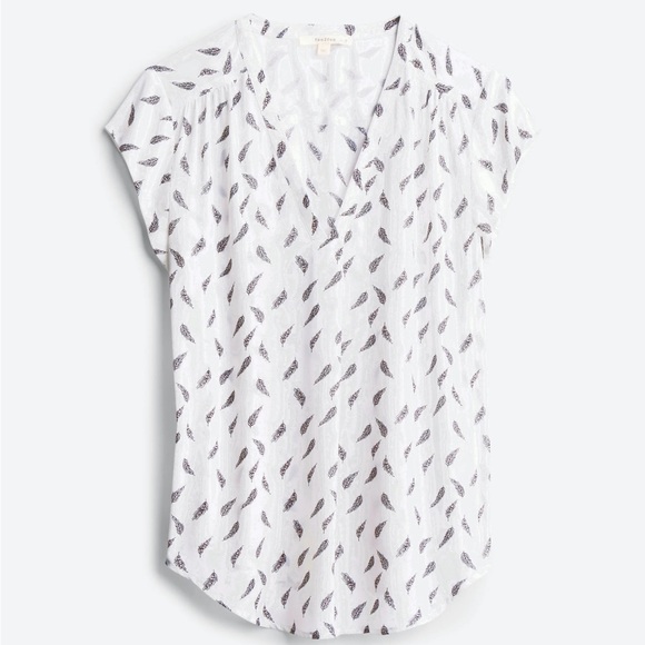 [Fun2Fun] Lillian V Neck Blouse - Picture 4 of 4